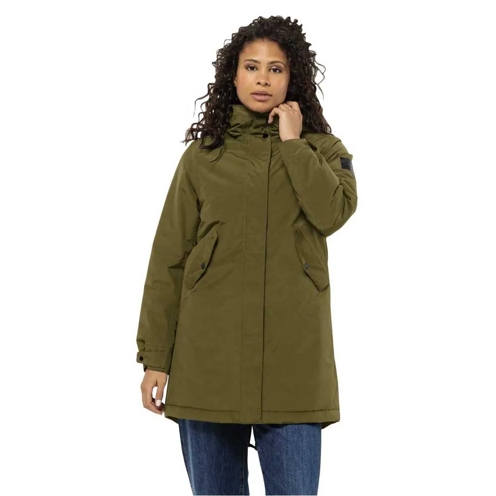 

Парка Jack Wolfskin Talforst, зеленый