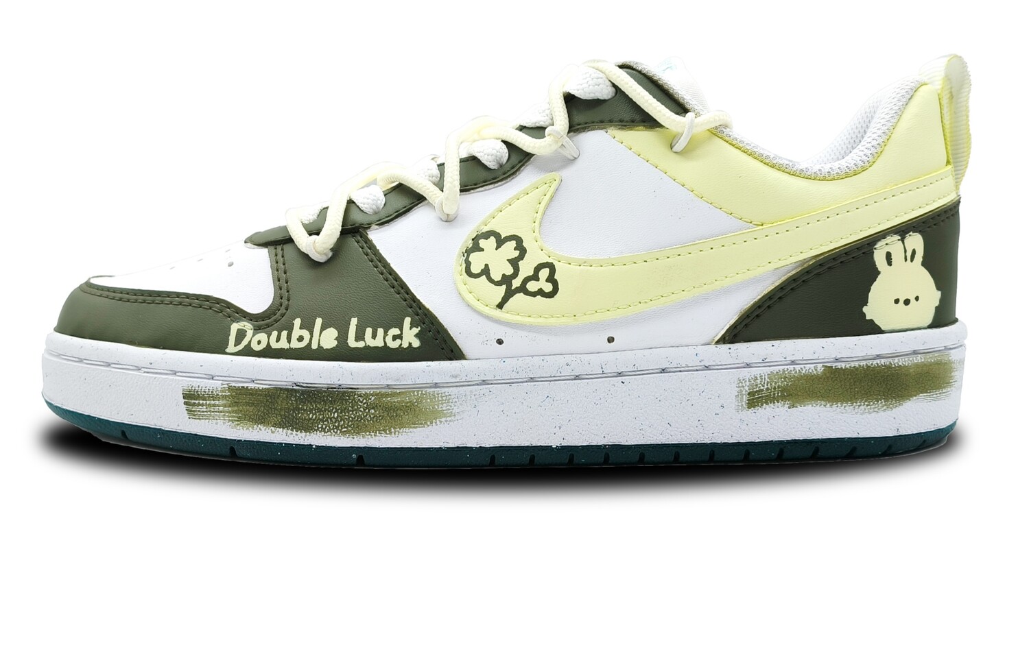 

Обувь для скейтбординга Court Borough для детей, начальная школа Nike, цвет Yellow Green