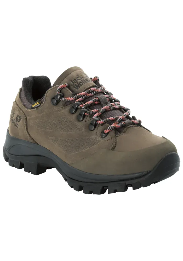 Трекинговые туфли Jack Wolfskin "REBELLION TEXAPORE LOW W", коричневый — фото 3