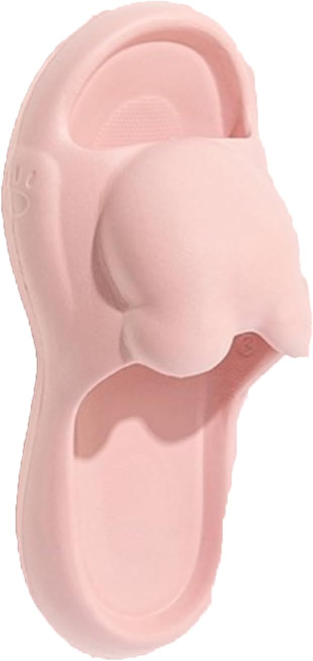 

Милые тапочки с кошкой для ванной для женщин и мужчин, милые мультяшные тапочки, уютные домашние тапочки с подушечкой, толстые сандалии (34-35, зеленый) Znel