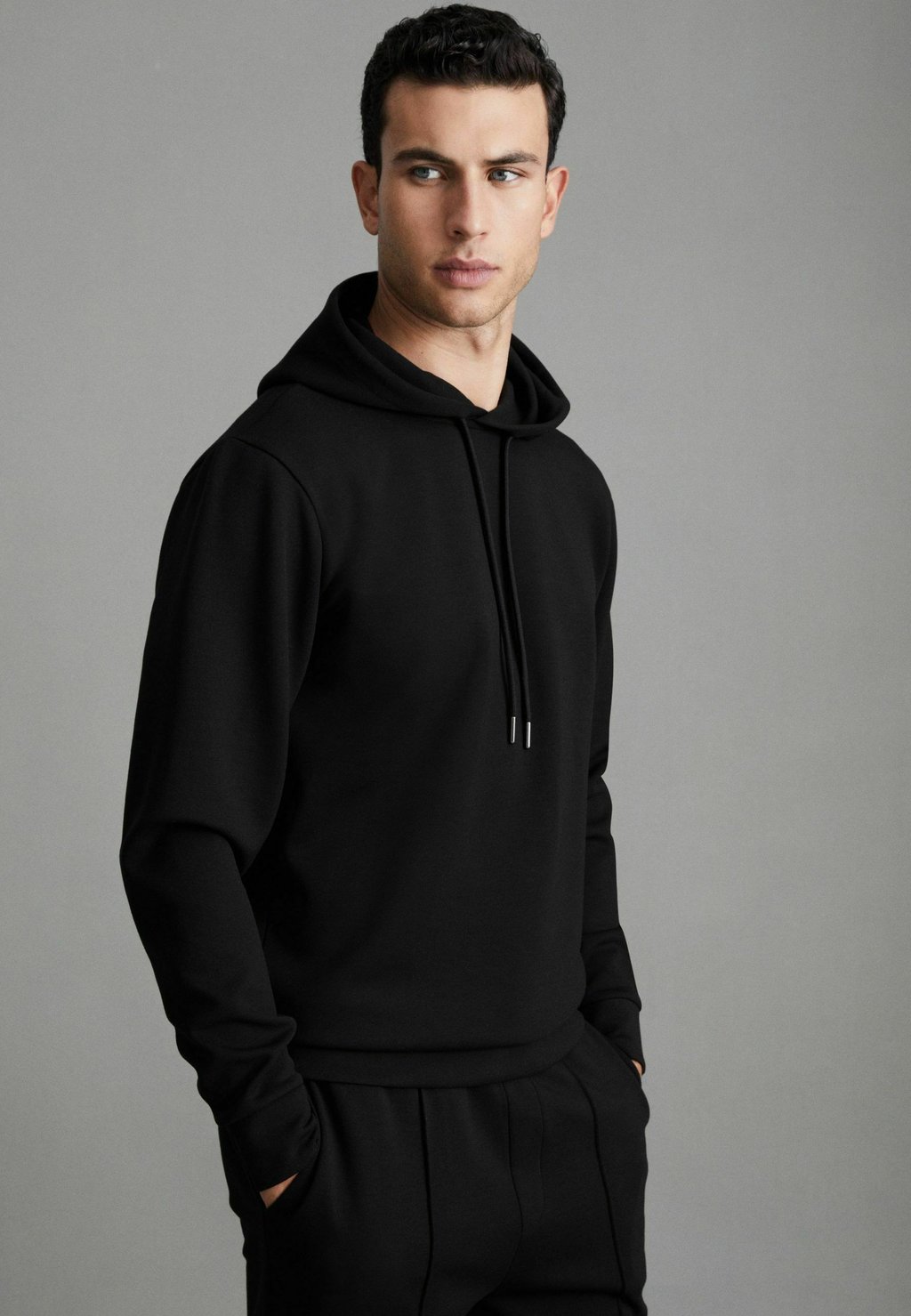 

Толстовка REISS - Hoodie, черный