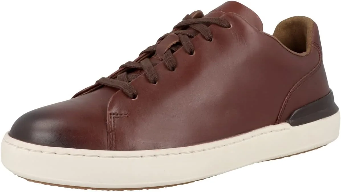 Кроссовки Clarks Court Lite Lace, коричневый — фото 4