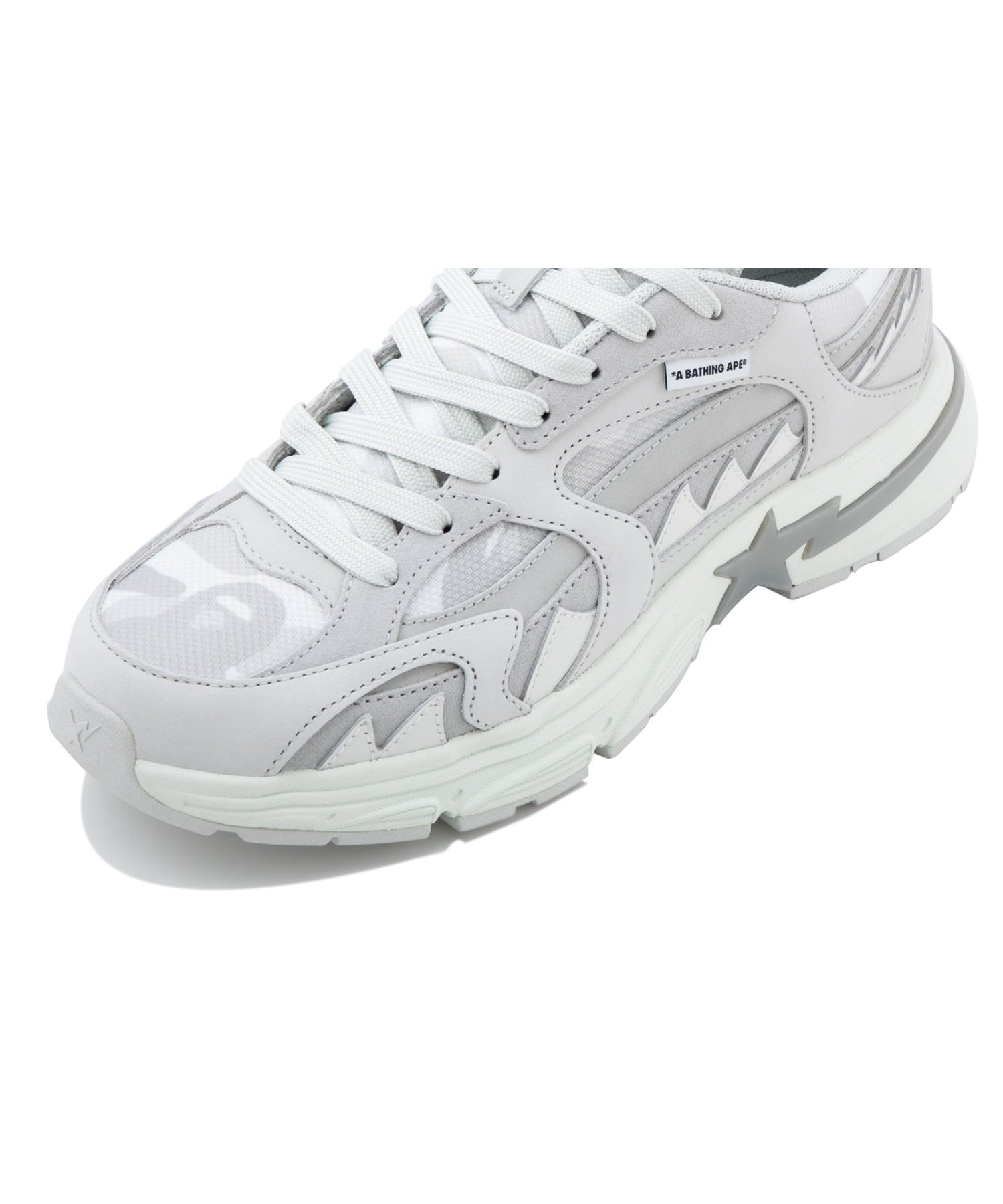 BAPE SHARK STA #1 A BATHING APE, WHITE — фото 4