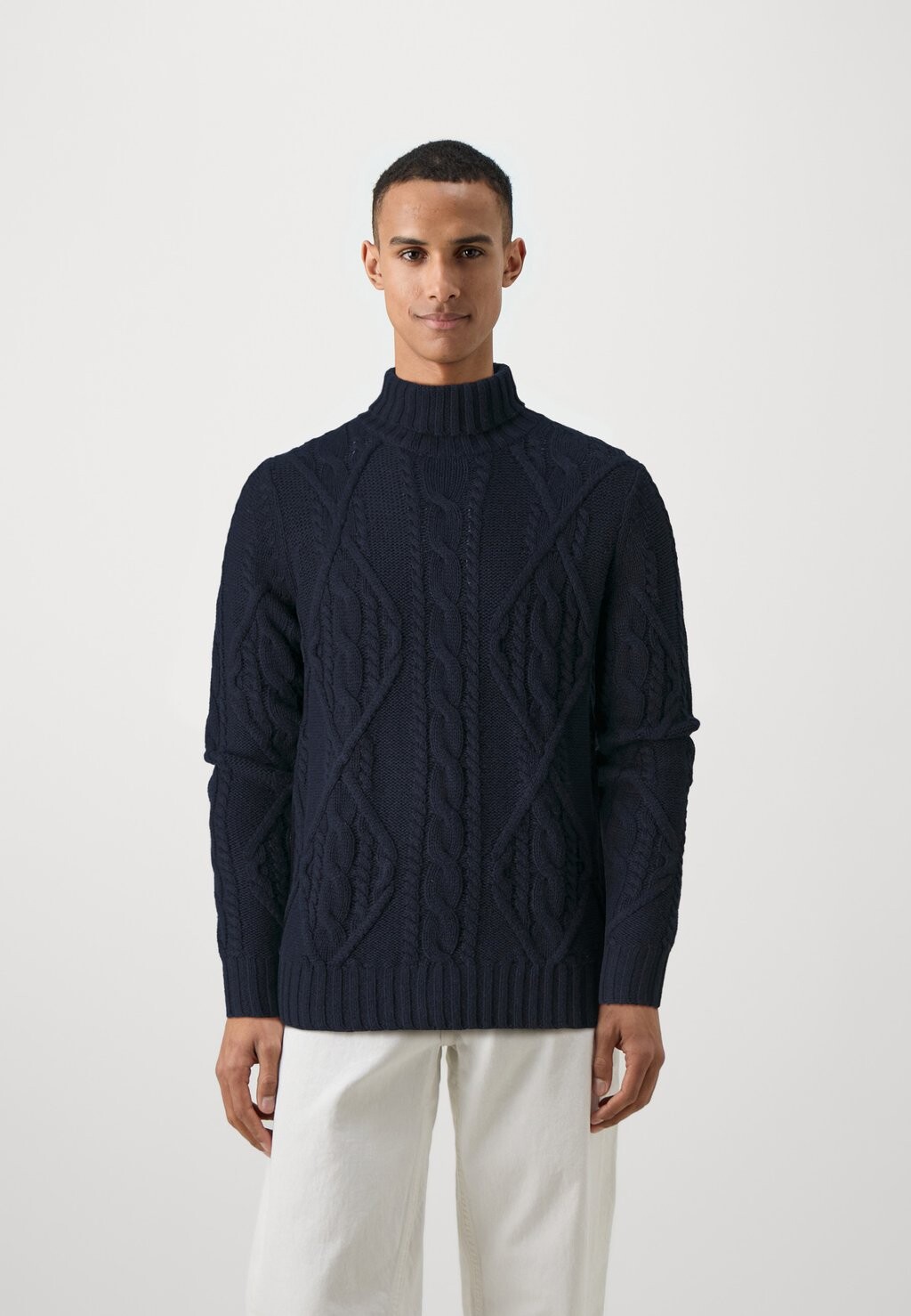 

Джемпер ROLLNECK FTC Cashmere, темно-синий