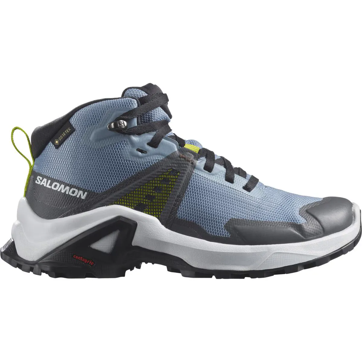 

Детские горные ботинки Salomon X Raise Mid GTX J, синий