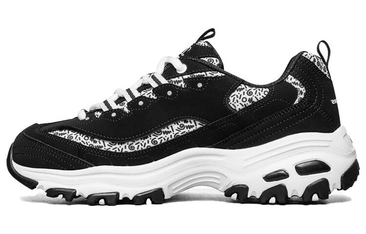 

Кроссовки Skechers D Lites 1.0 White/Black Women's