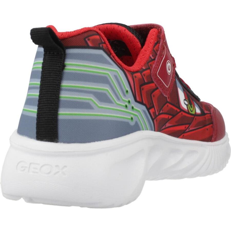 Кроссовки Geox модель J Assister Boy цвет красный — фото 3