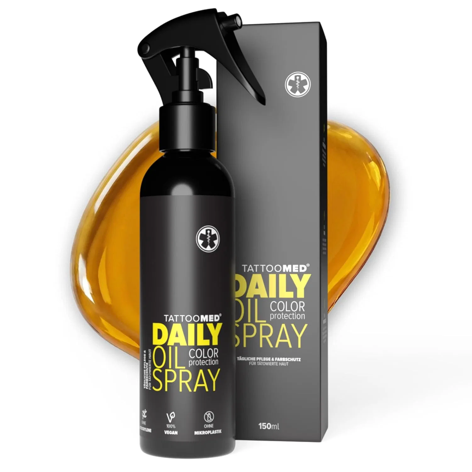 Масло-спрей TattooMed Daily Oil Spray 150 мл для ухода за татуировками Tattoomed