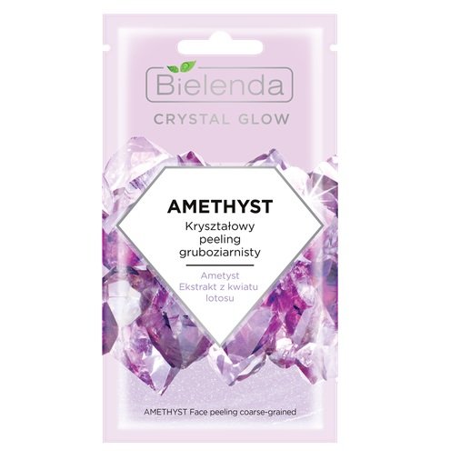 

КРИСТАЛЛИЧЕСКИЙ ГРУБЫЙ ПИЛИНГ 8г Bielenda Crystal Glow AMETHYST -