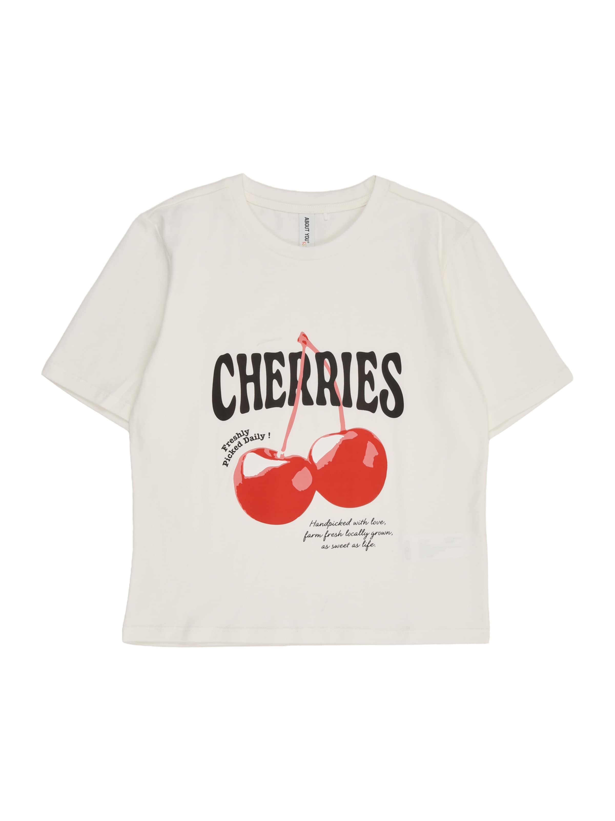 

ABOUT YOU Футболка 'Ava' в белом цвете