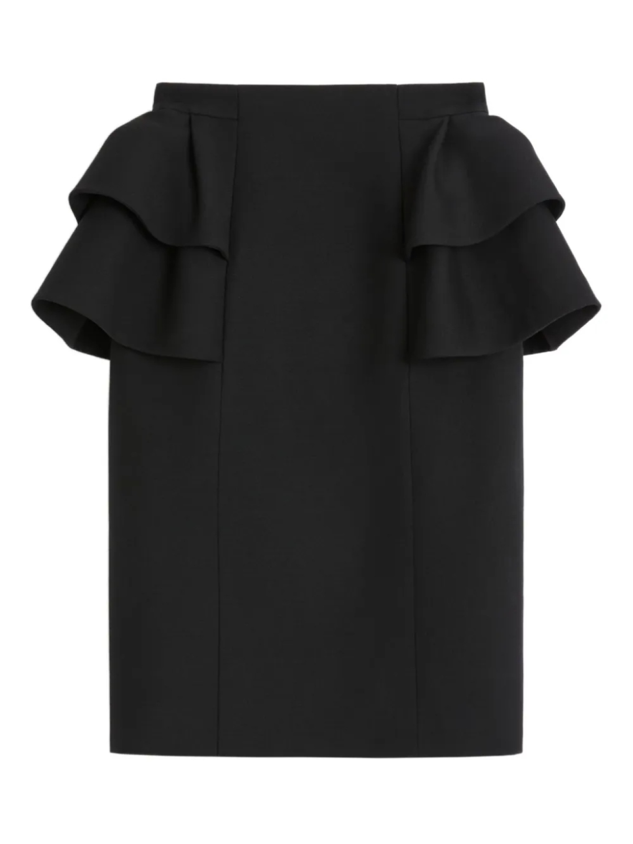 

ЮБКА МИДИ ИЗ КРЕПА COUTURE Valentino Garavani, черный