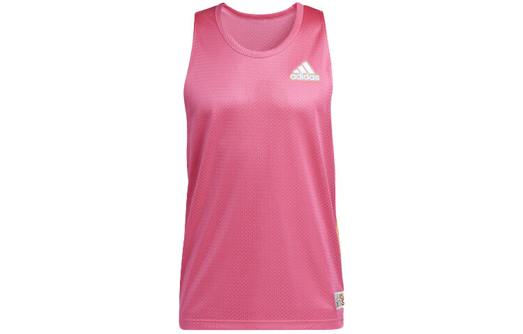 

Баскетбольная майка унисекс полулюминесцентная Adidas, цвет Semi-phosphor