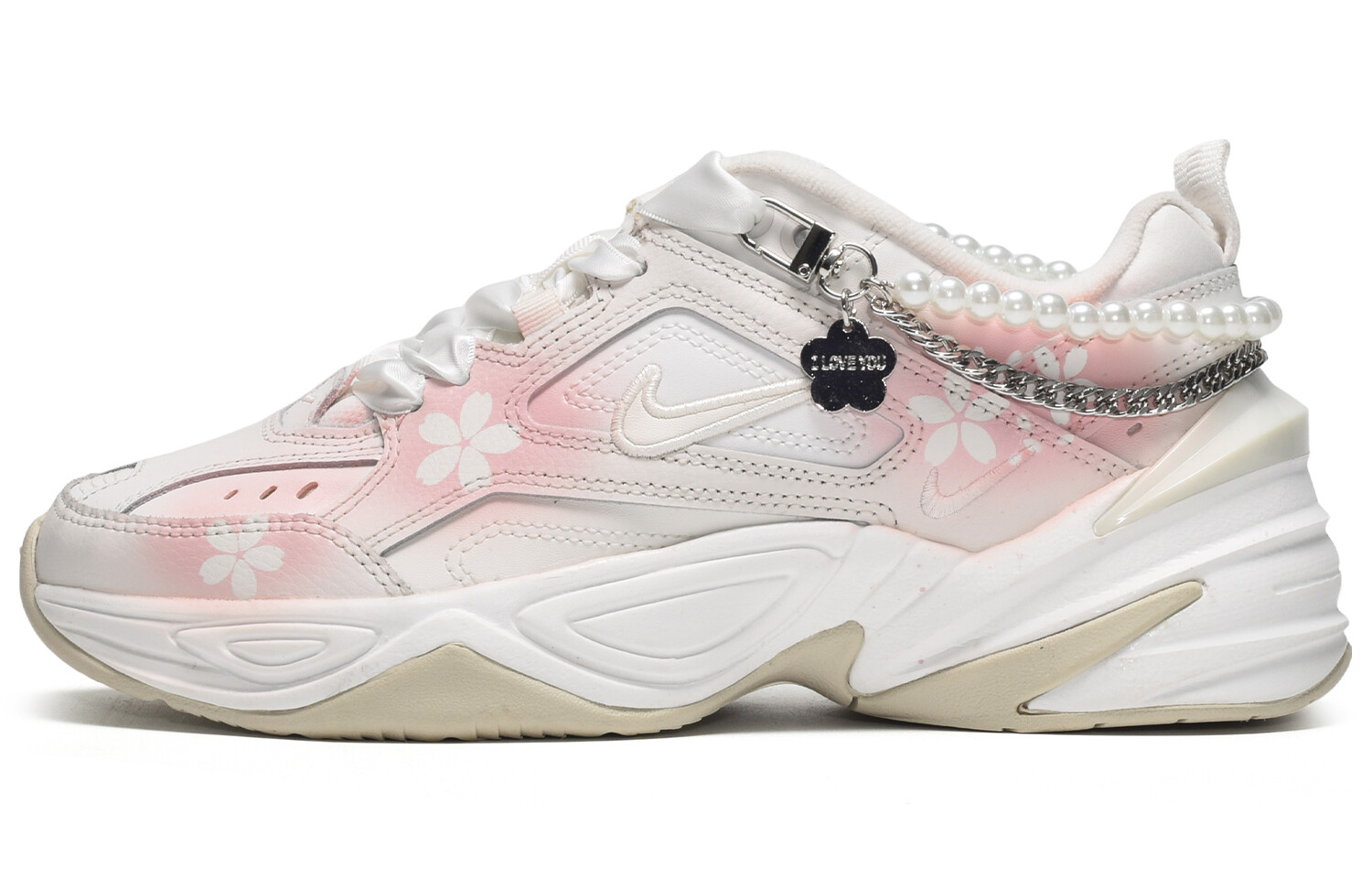

Кроссовки Nike M2K Chunky Sneakers Women's Low-top Chalk White, белый