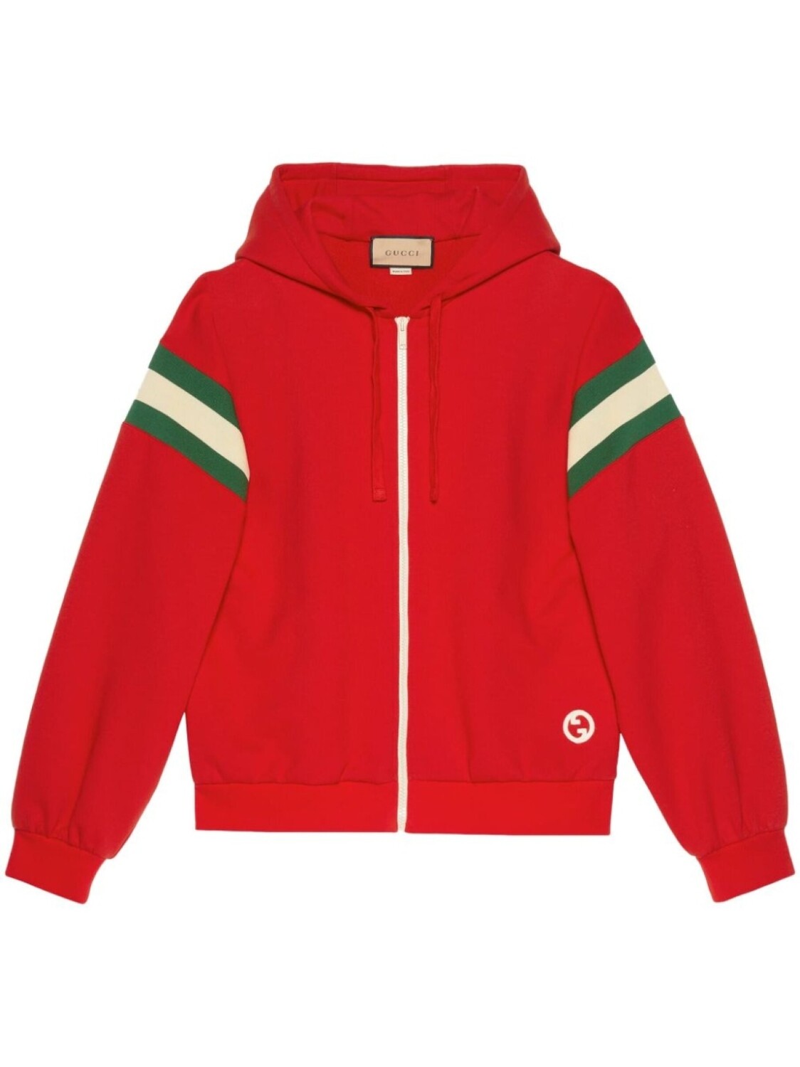 

Gucci худи с логотипом, красный