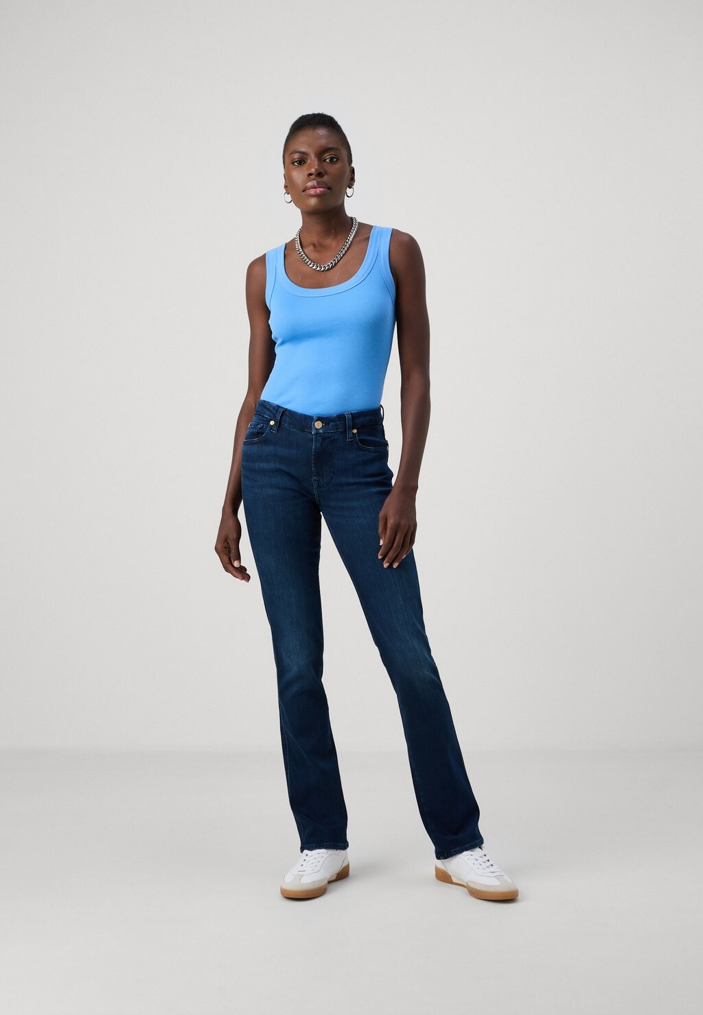 

Джинсы скинни KIMMIE 7 for all mankind, темно-синий