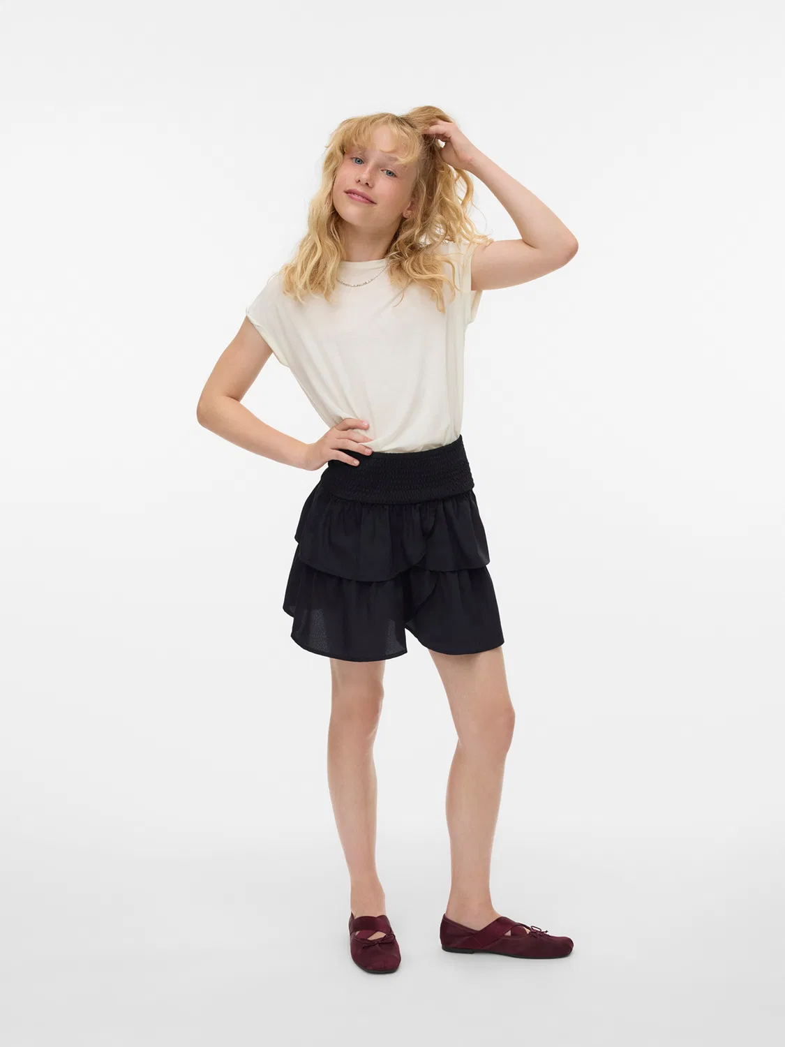 Юбка 'VMEmma' Vero Moda Girl, Black — фото 4