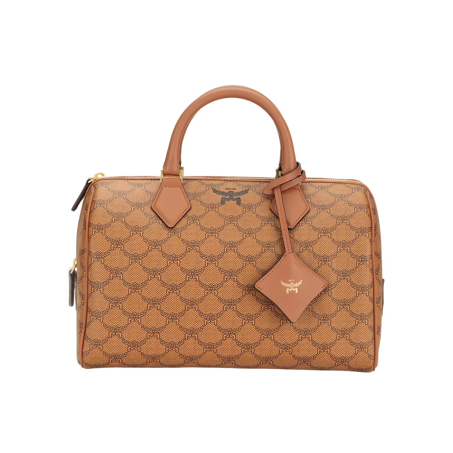 

MCM Сумка через плечо с кожаной отделкой