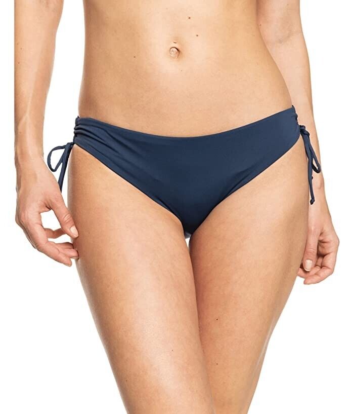 

Бикини низ Roxy Beach Classics женские синие хипстер с боковыми завязками