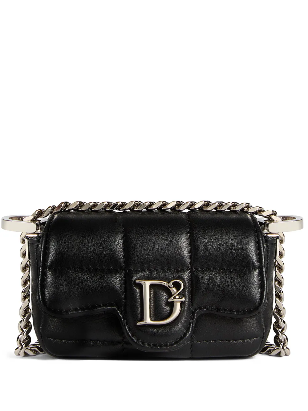 

Сумка через плечо D2 Statement DSQUARED2, черный