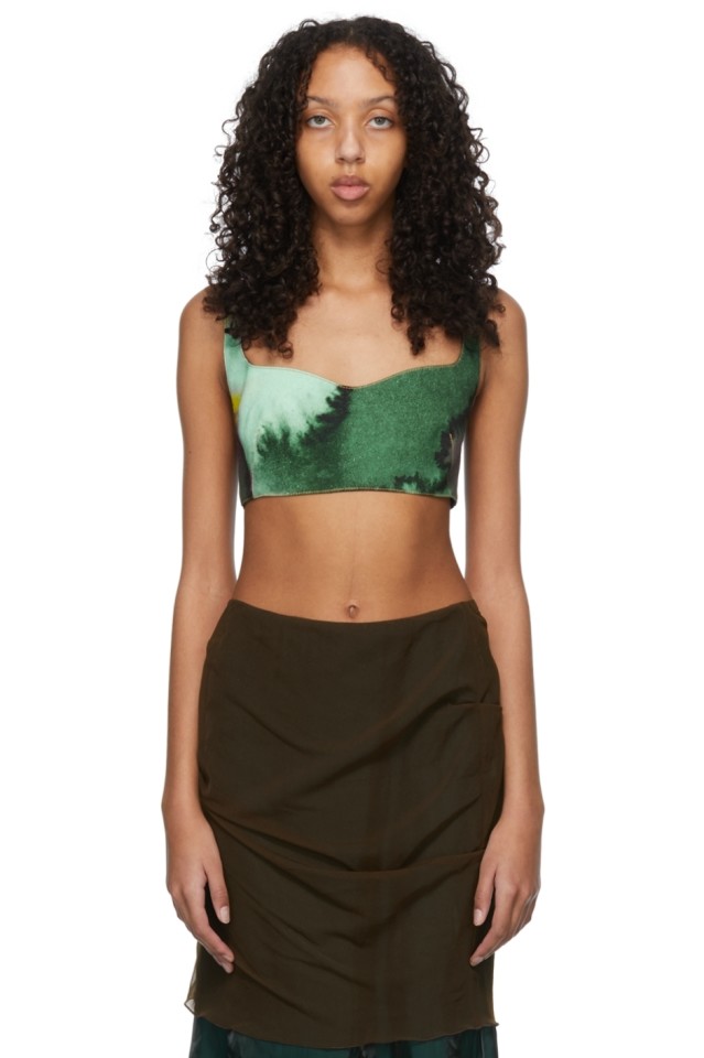 

Топ Ceba Dries Van Noten, желтый
