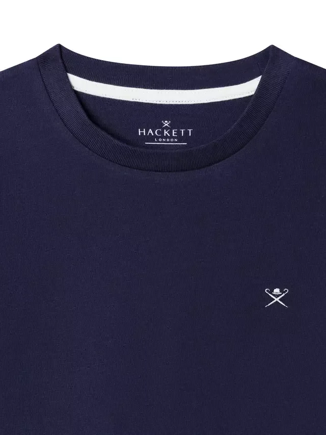 Детская хлопковая футболка с круглым вырезом Hackett London, Old Navy — фото 3