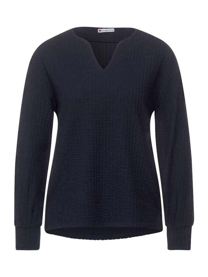 

Лонгслив Street One Langarmshirt, цвет mighty blue