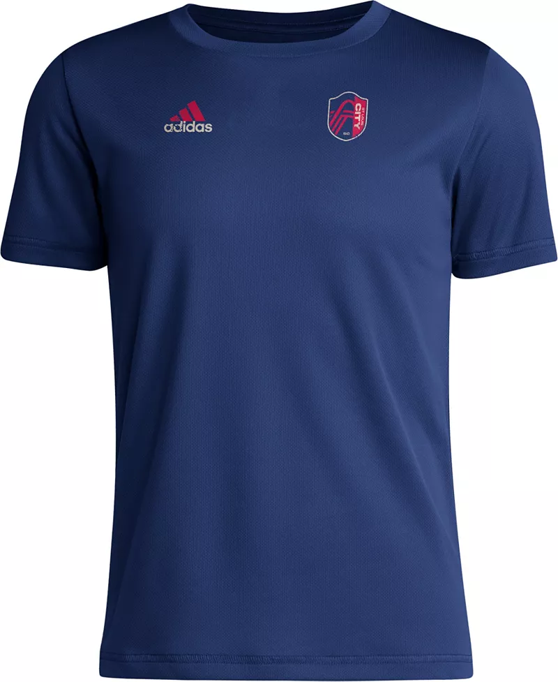 

Футболка Adidas Youth St. Louis City SC 2024 Stoic Navy