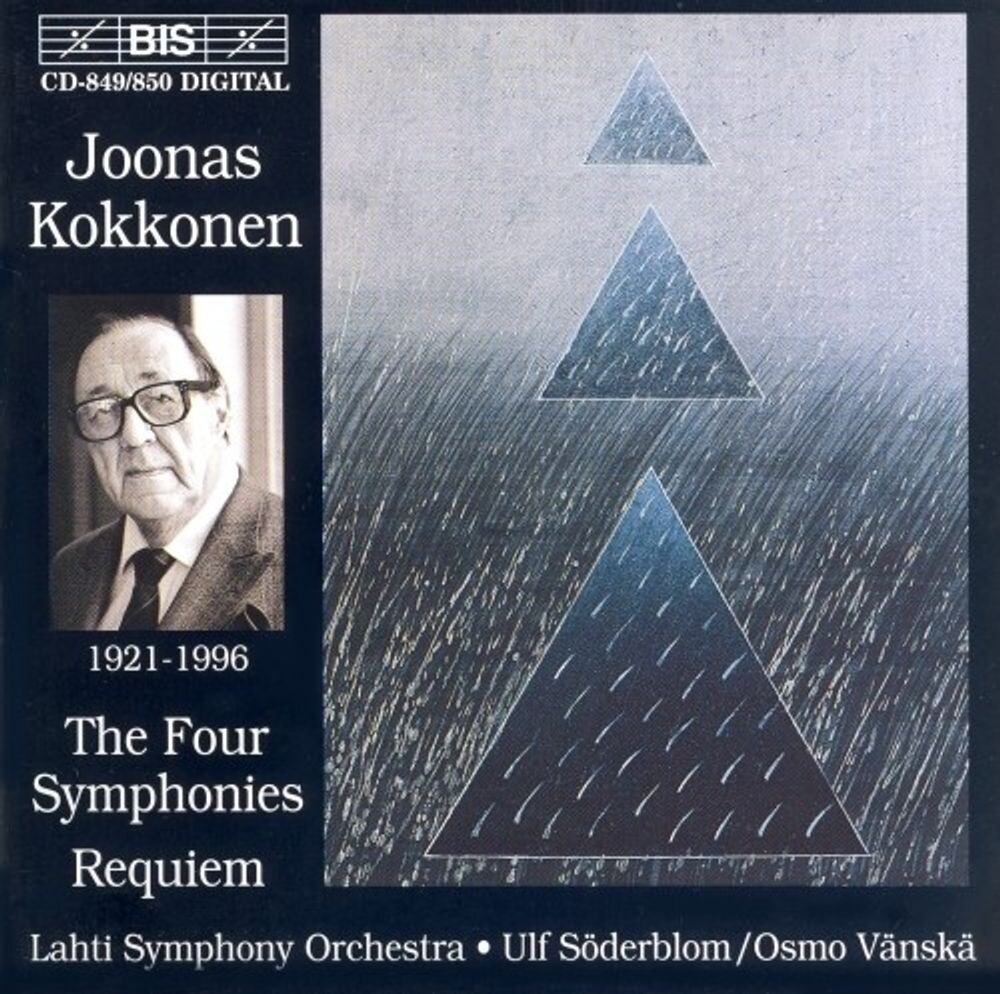 

Диск CD Kokkonen: The Four Symphonies / Requiem - Joonas Kokkonen, Lahti Symphony Orchestra, Ulf Soderblom, Osmo Vänskä