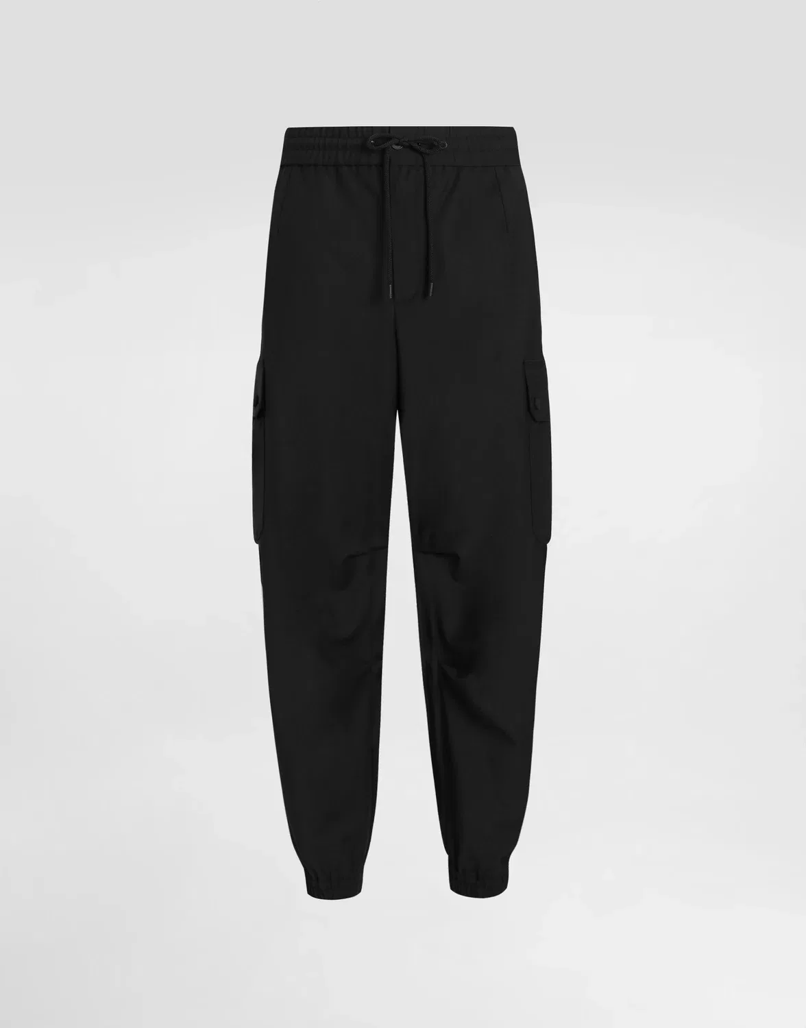 Спортивные брюки из шерстяной смеси DOLCE & GABBANA, черный