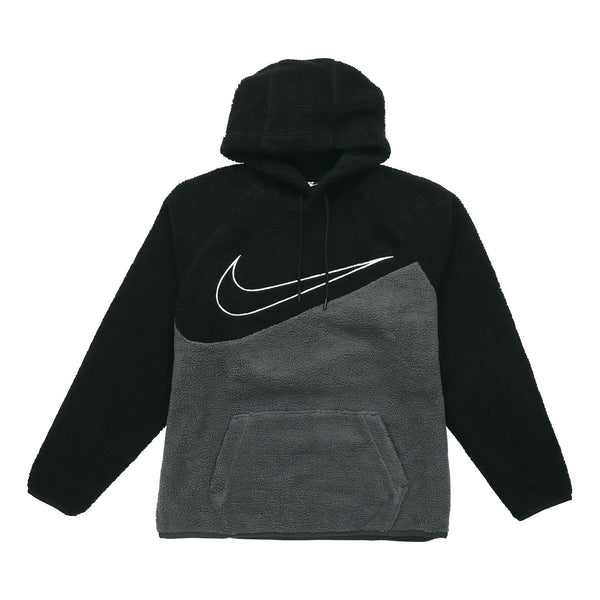 

Толстовка Nike Large polar fleece Stay Warm Pullover Black Gray, черный