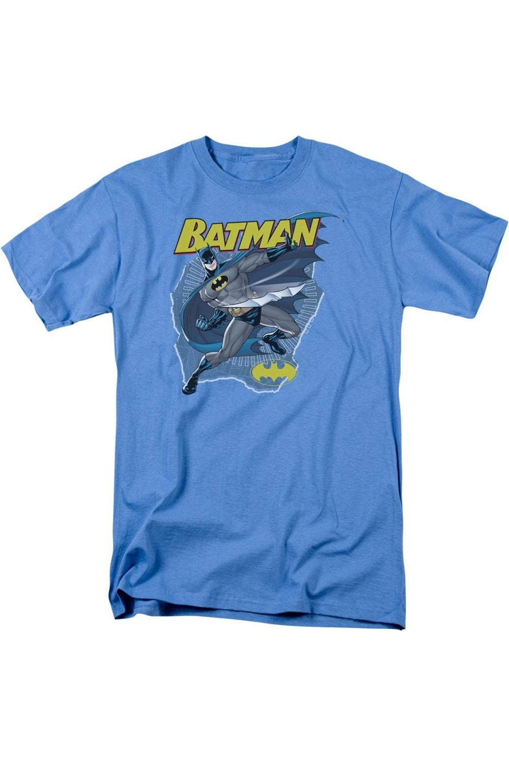 

Футболка с коротким рукавом для взрослых Batman Taste The Metal Gildan, цвет carolina blue