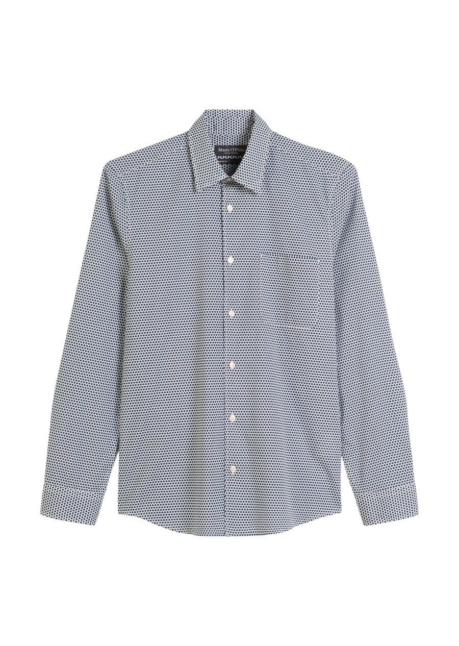

Рубашка на пуговицах классического кроя Marc OPolo, Dark blue