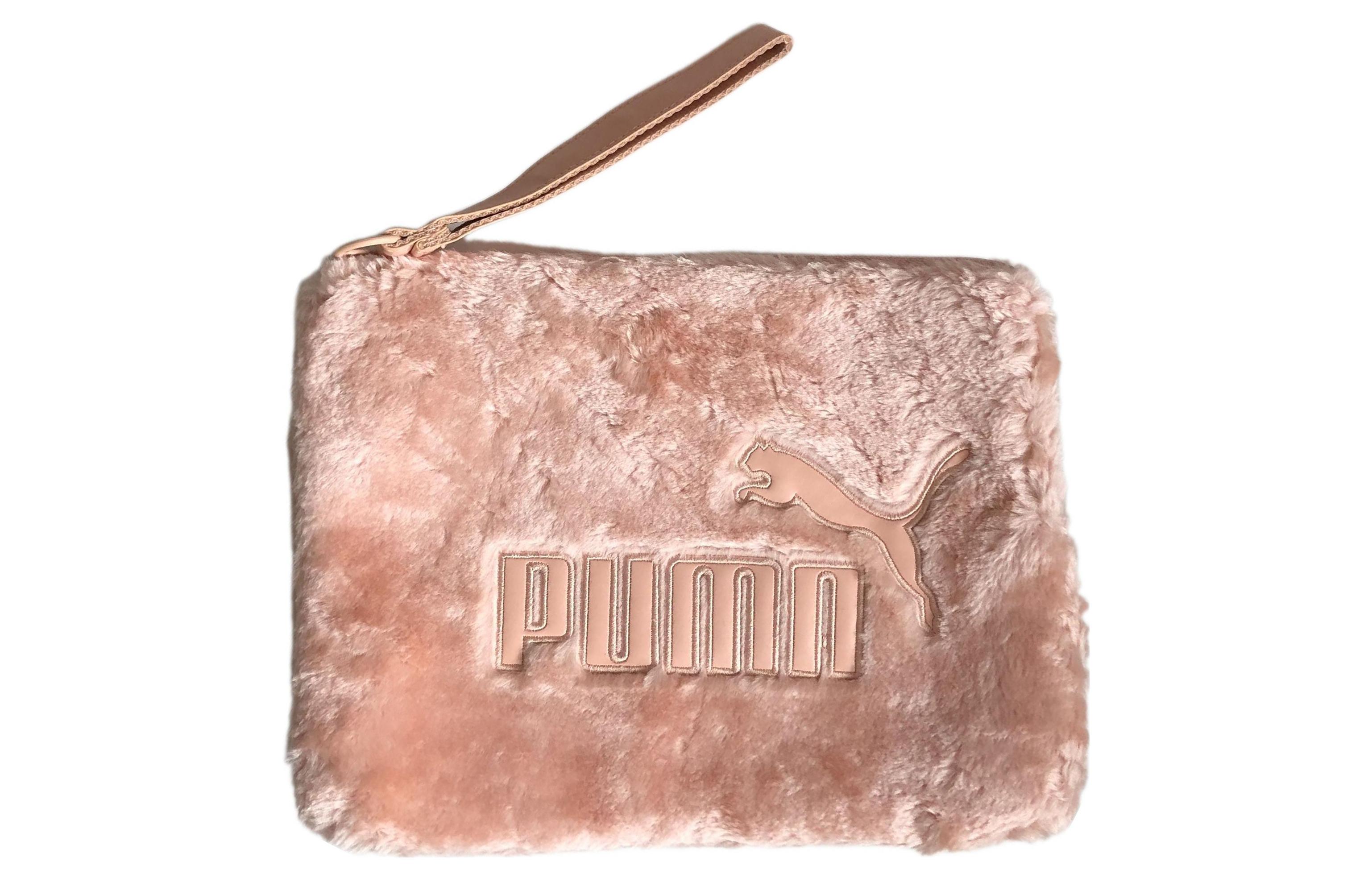 

Полиэстеровая поясная сумка женская розовая PUMA