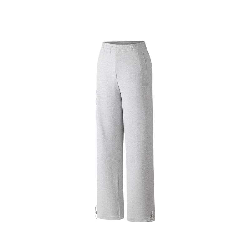 

Life Collection SS26 Вязаные спортивные штаны женские ANTA, cdwdd14 серый heather серый