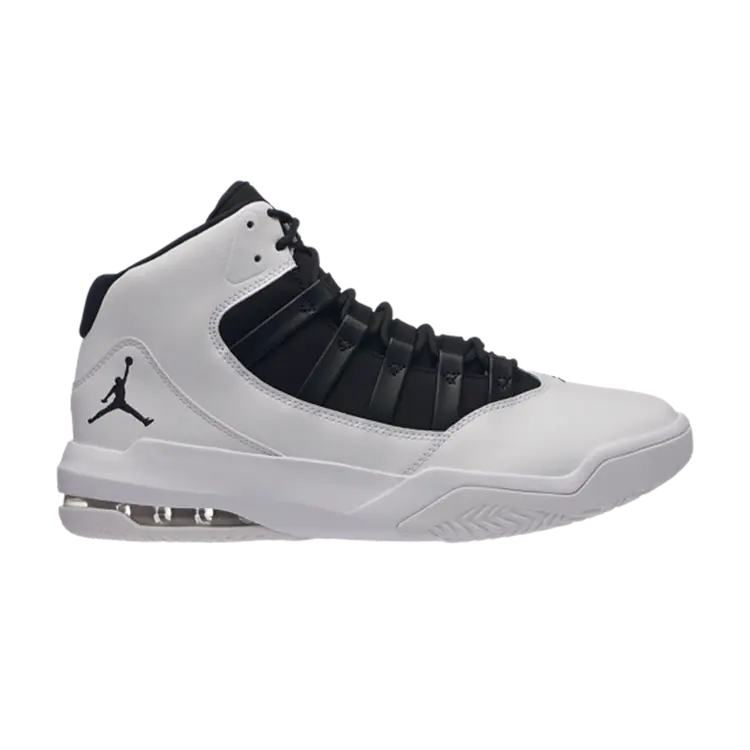 

Кроссовки Air Jordan Jordan Max Aura 'White Black', белый, Белый;серый, Кроссовки Air Jordan Jordan Max Aura 'White Black', белый