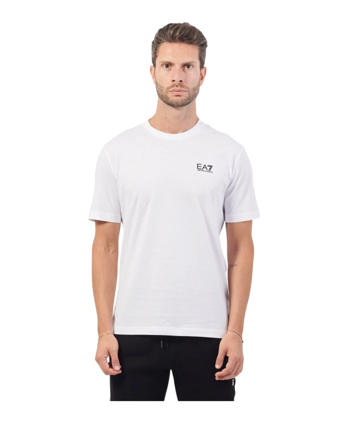 

Белые футболки и поло для мужчин Emporio Armani, белый