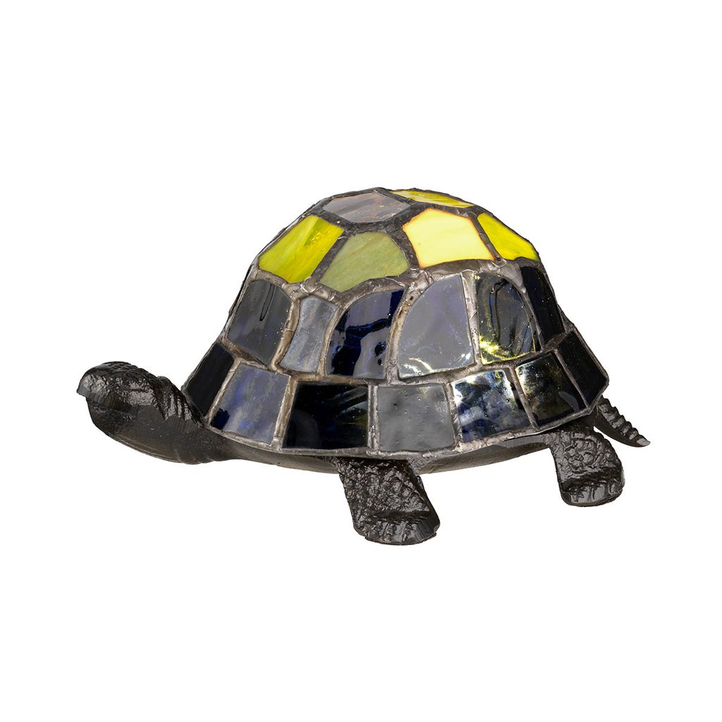 

Настольная лампа Tiffany Animal Lamps xLED board В:10,1 Д:21 Ш:14,1 в стиле Тиффани quoizel