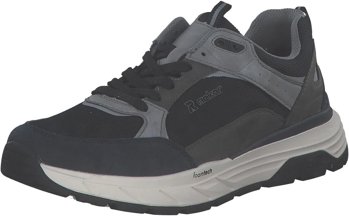 Мужские низкие кроссовки Rieker 06101, Black