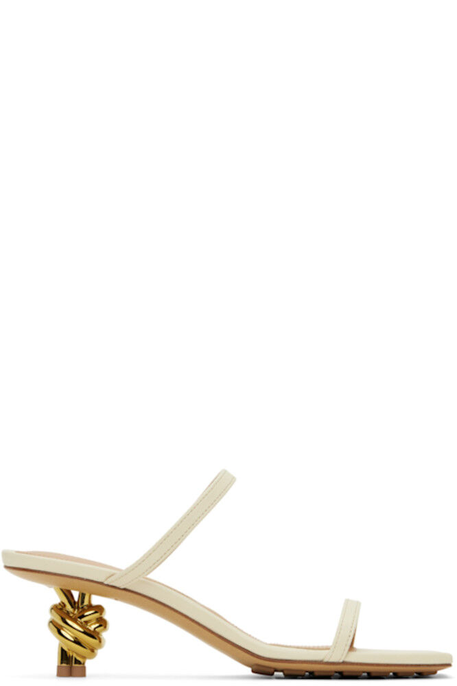 Мюли с узлом от Off-White Bottega Veneta