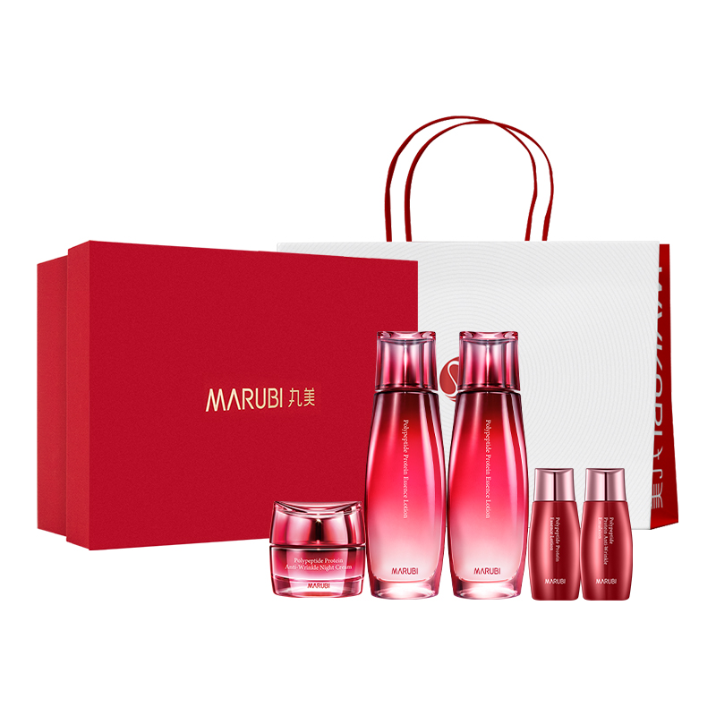 

MARUBI Наборы по уходу за кожей с пептидами и белком для уменьшения морщин и подтяжки