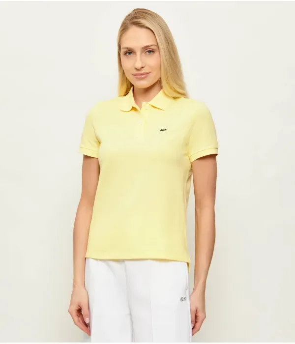 Футболка Lacoste Regular Fit, 100% хлопок, желтый