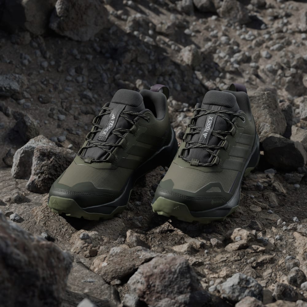 Кроссовки Adidas Terrex Skychaser AX5 GORE-TEX Hiking Shoes, цвет Olive Strata/Night Cargo/Tent Green — фото 4