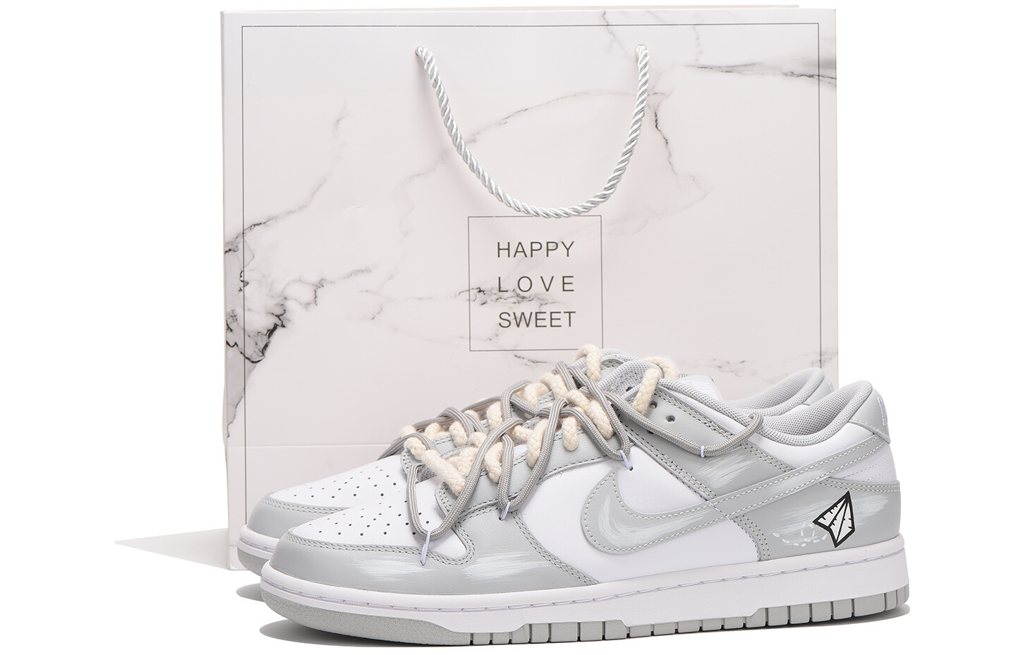 

Кроссовки Nike Dunk Skateboard Shoes Men Low-Top White