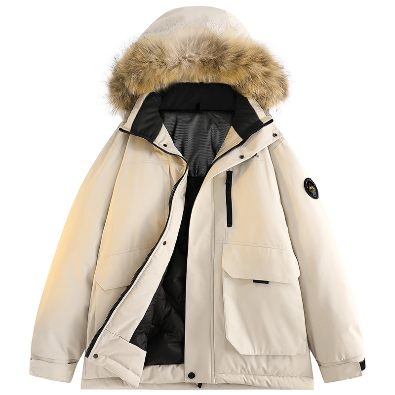

Jeep Унисекс пуховик, Khaki (Detachable Fur Collar)