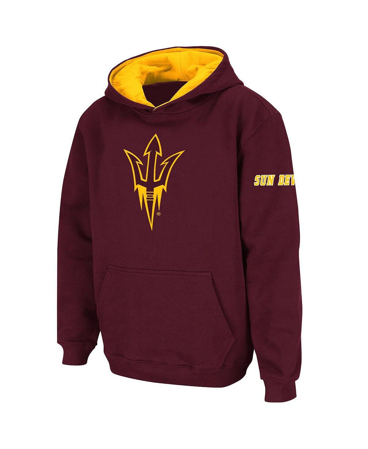 

Пуловер с капюшоном и большим логотипом Big Boys Arizona State Sun Devils Stadium Athletic