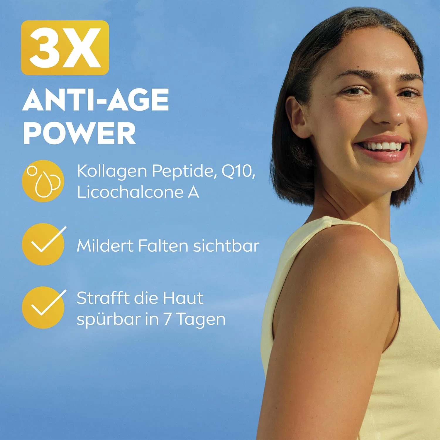 Солнцезащитный крем NIVEA SUN для лица с SPF 50+, антивозрастной Q10, 40 мл Nivea Sun — фото 4