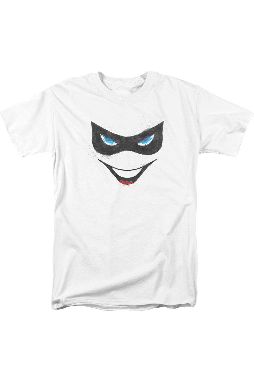 

Футболка с коротким рукавом для взрослых Batman Harley Face Gildan, белый