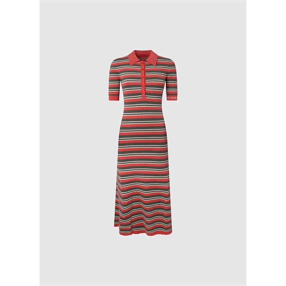 

Платье Pepe Jeans Gabriella Short Sleeve Long, красный