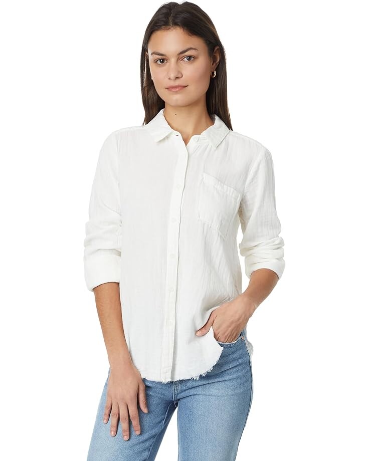 

Рубашка Mod-o-doc Long Sleeve Button-Up Shirt, белый