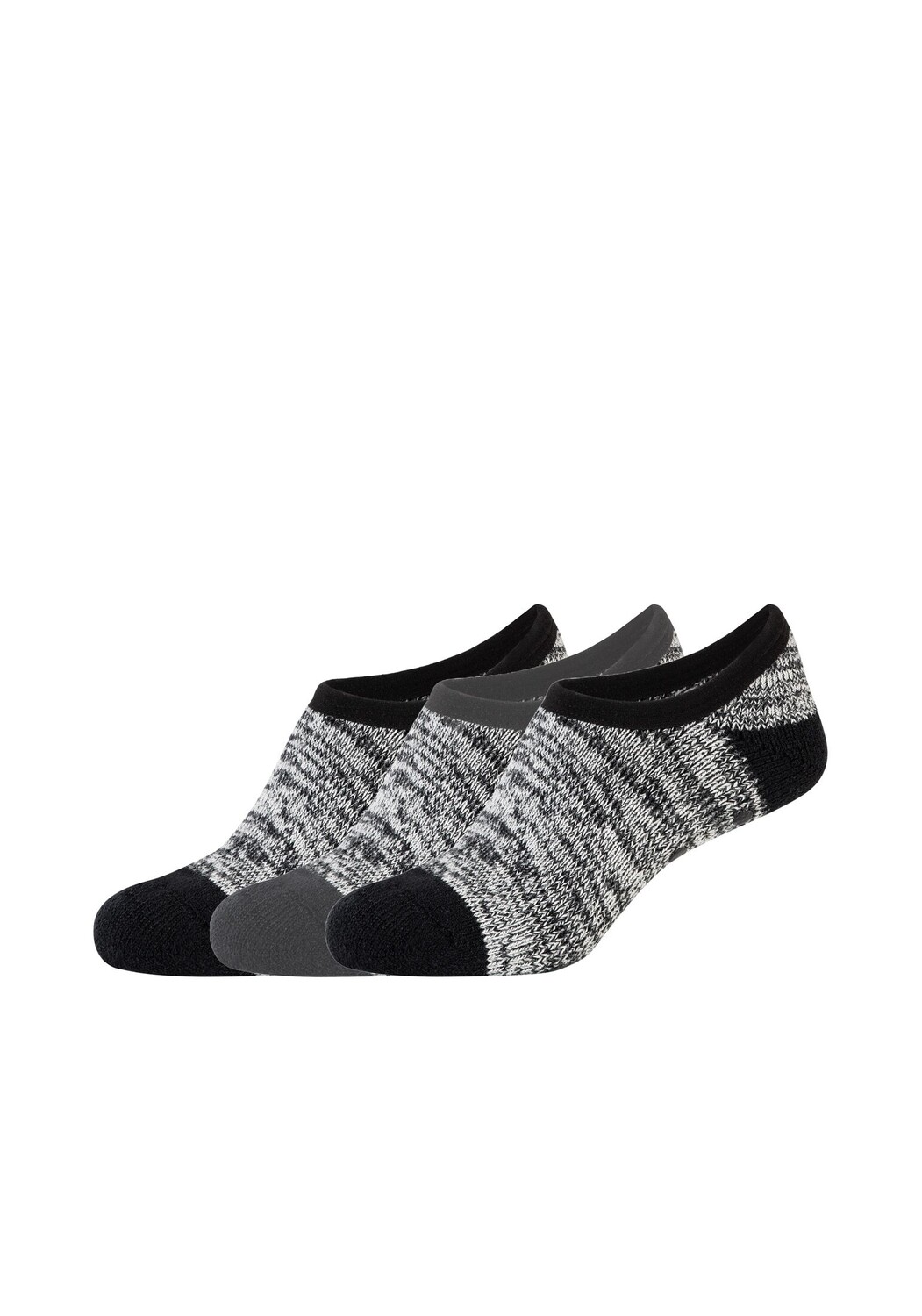 

Носки camano Sneaker 3 шт warm & cozy, цвет Schwarz mix